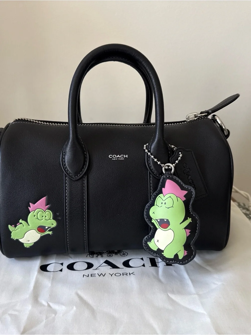 Coach | Brain Dead Compass Bag 25 With Darby Dino And Charm- NWOT
